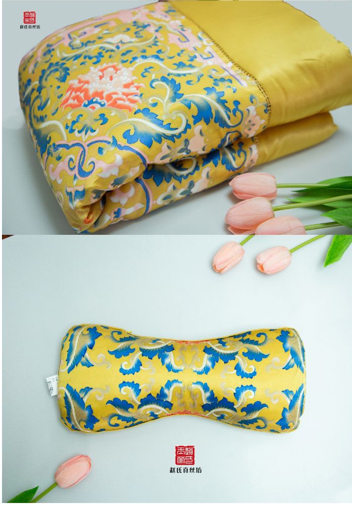 Picture of Hand-painted Silk Bedding Set
