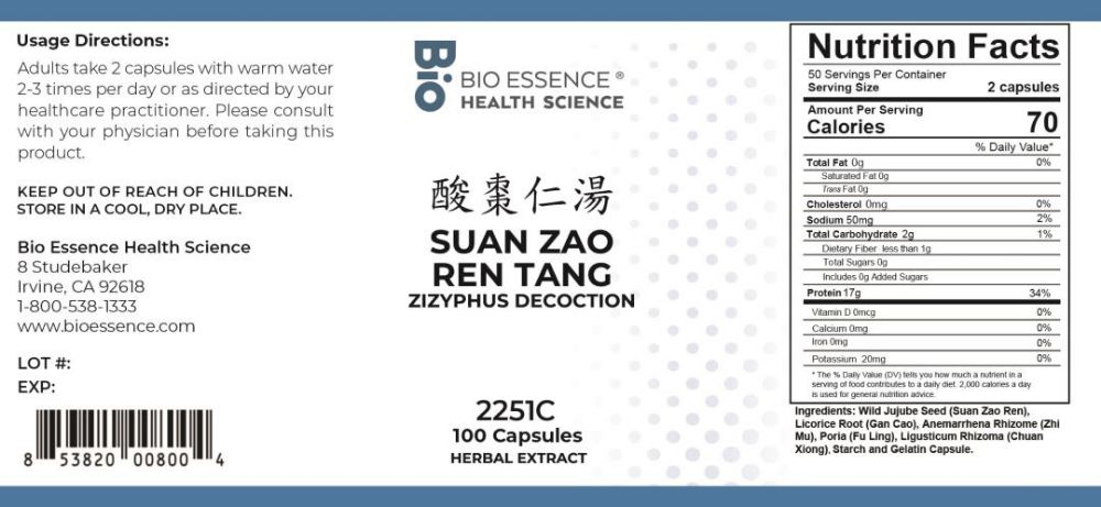 Picture of Suan Zao Ren Tang
