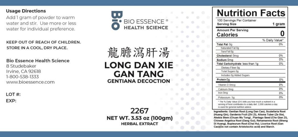Picture of Long Dan Xie Gan Tang