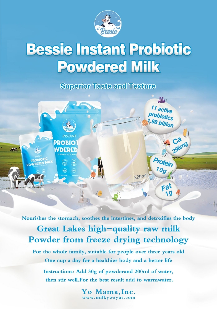 Picture of Bessie Instant ProbioticPowdered Milk (454g)