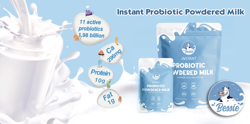 Picture of Bessie Instant ProbioticPowdered Milk (454g)