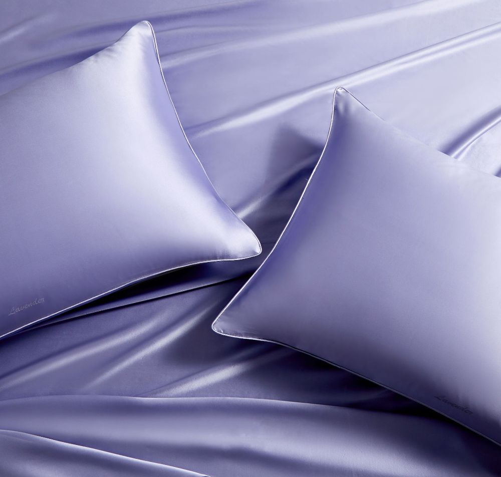 Picture of Silk Pillowcase (Natural Lavender Essential Oil Infused) 2 Pack