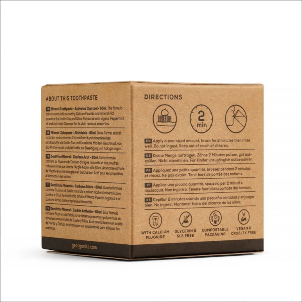 Picture of Fluoride Toothpaste - Charcoal（60ml）