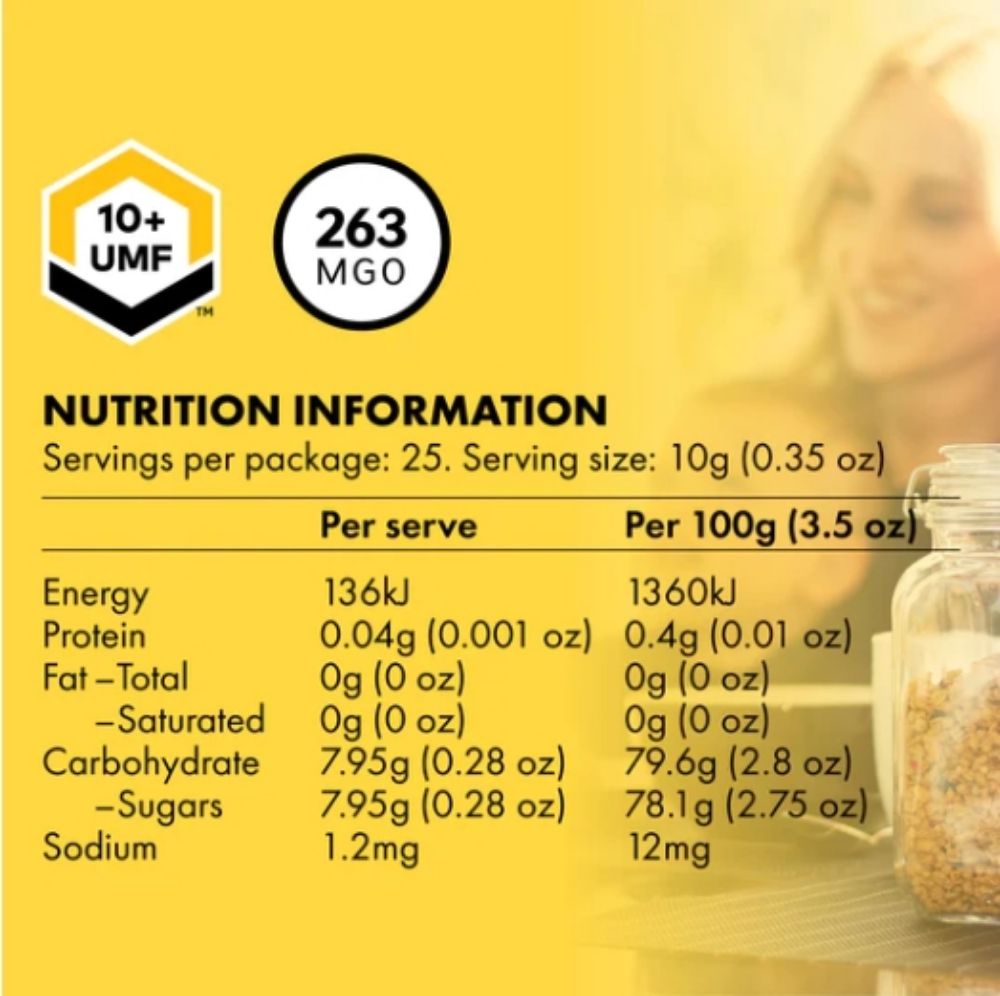 Picture of Pure NZ 10+ Manuka Honey - 250g