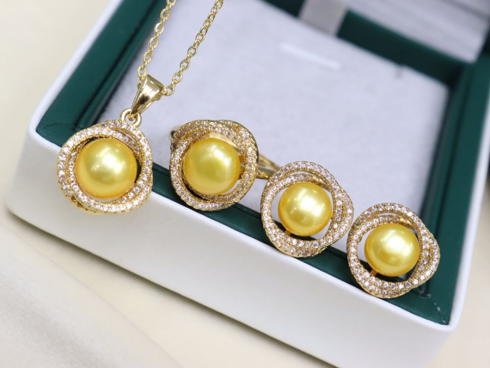 Picture of Natural freshwater pearl set