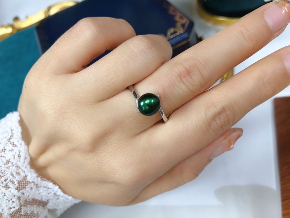 Picture of Natural freshwater pearl ring