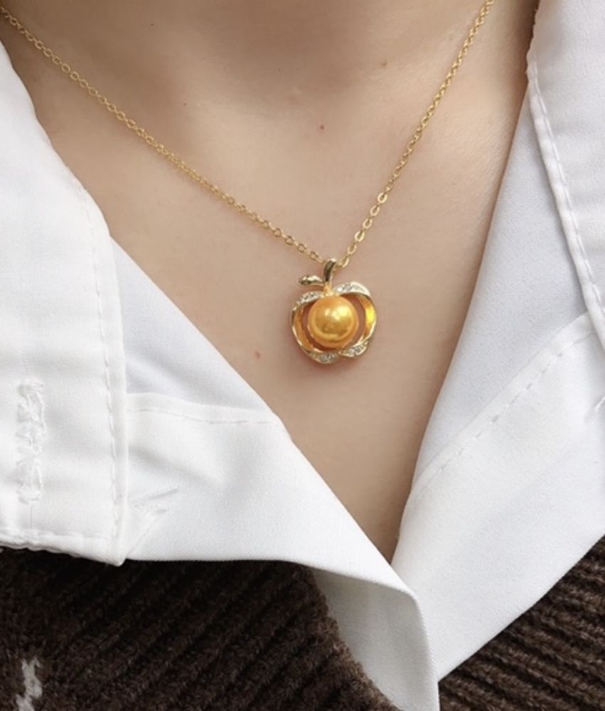 Picture of Little Apple Series Natural Freshwater Pearl Set