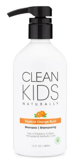 Picture of Clean Kids Naturally Tropical Orange Burst Shampoo