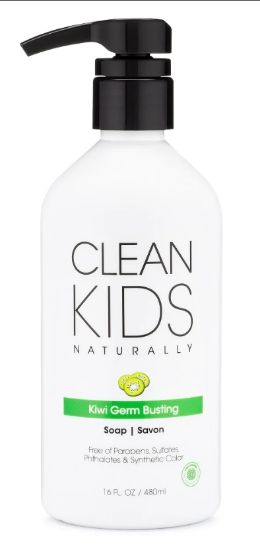 Picture of Clean Kids Naturally Kiwi Germ Busting Soap
