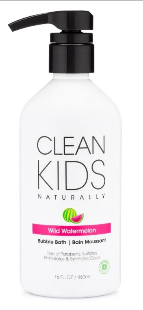 Picture of Clean Kids Naturally Wild Watermelon Bubble Bath