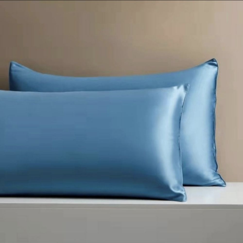 Picture of CATHAYA Home (HIQ10527) hyaluronic acid silk plain pillowcase