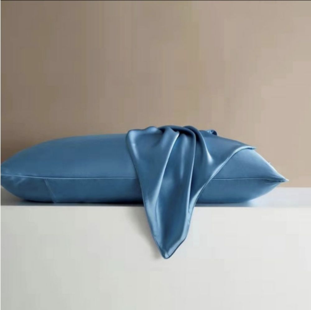 Picture of CATHAYA Home (HIQ10527) hyaluronic acid silk plain pillowcase