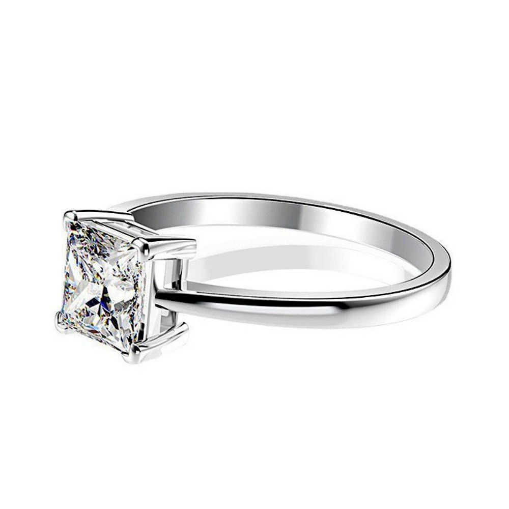 Picture of S925 Four-Prong Moissanite Ring