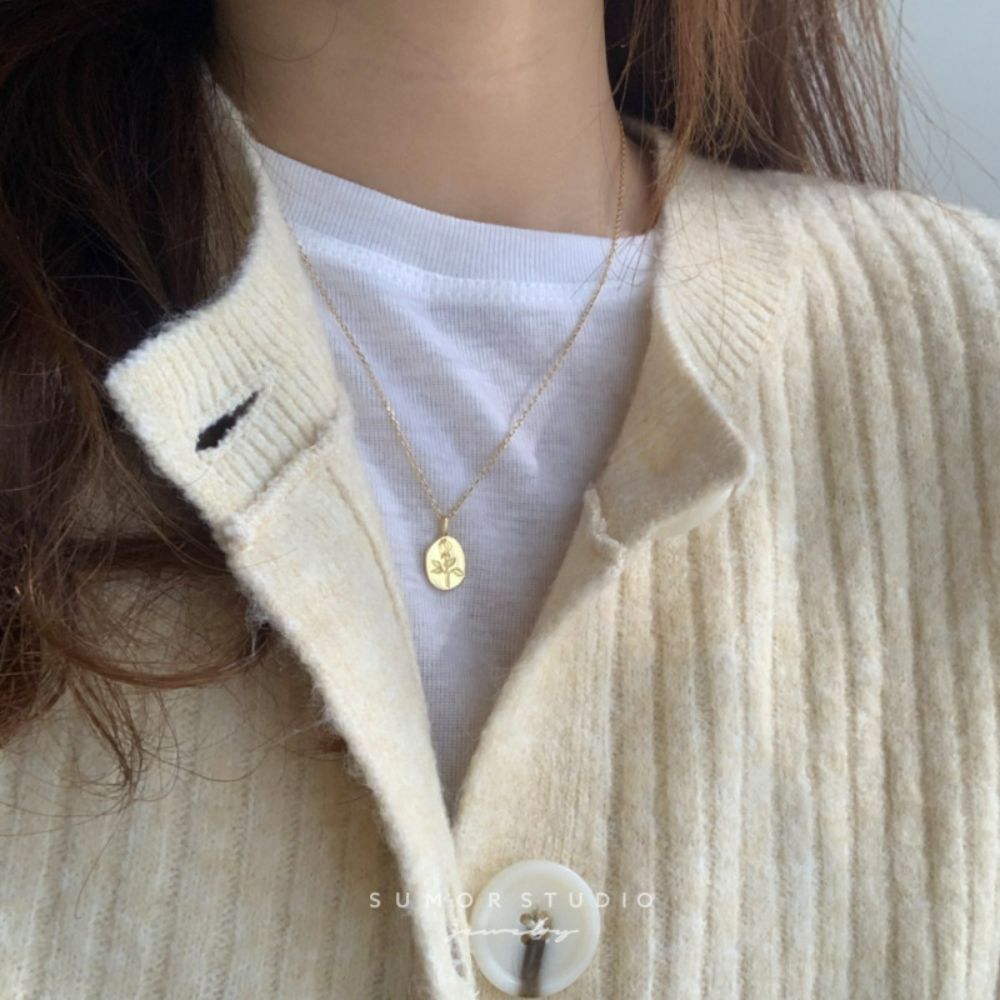 Picture of Tichy Rose necklace (S925) clavicle chain