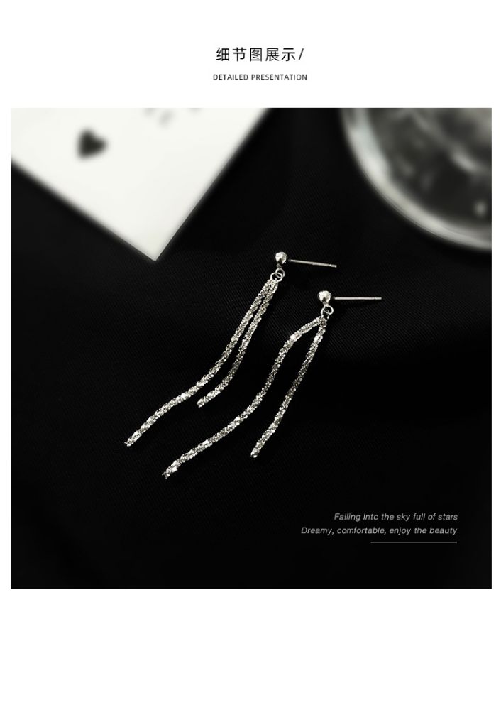 Picture of Tichy Full-of-Stars Tassel Earrings
