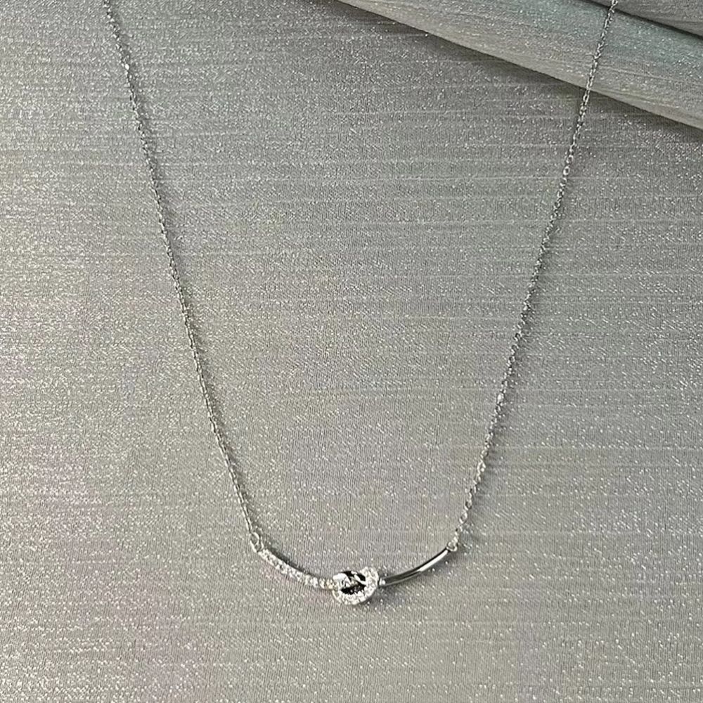 Picture of Tichy 925 Sterling Silver Rope Knot Necklace