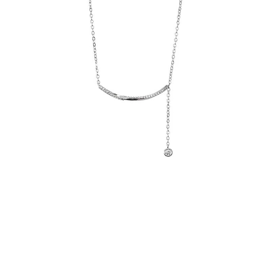 Picture of Tichy 925 Sterling Silver Fringe Choker