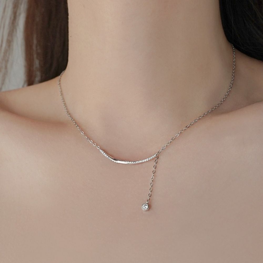 Picture of Tichy 925 Sterling Silver Fringe Choker