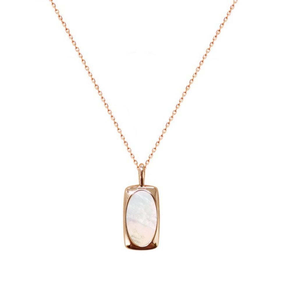 Picture of Tichy French Vintage Shell Pendant Necklace
