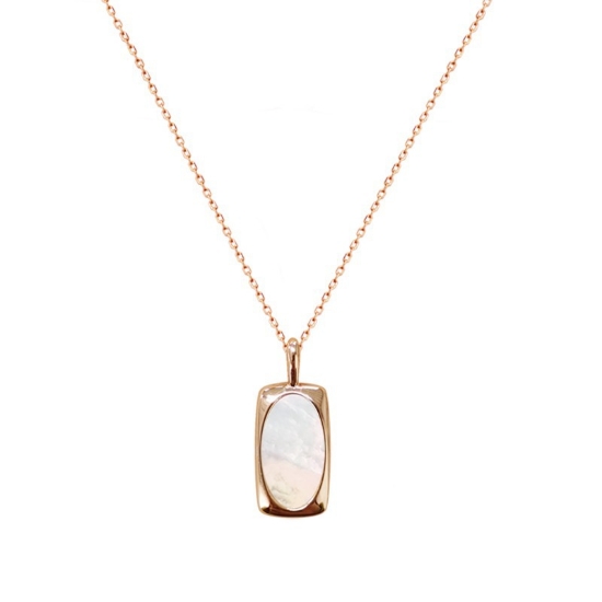 Picture of Tichy French Vintage Shell Pendant Necklace