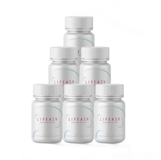 Picture of Anti-aging Lifeasy ß-NMN  6 bottles package
