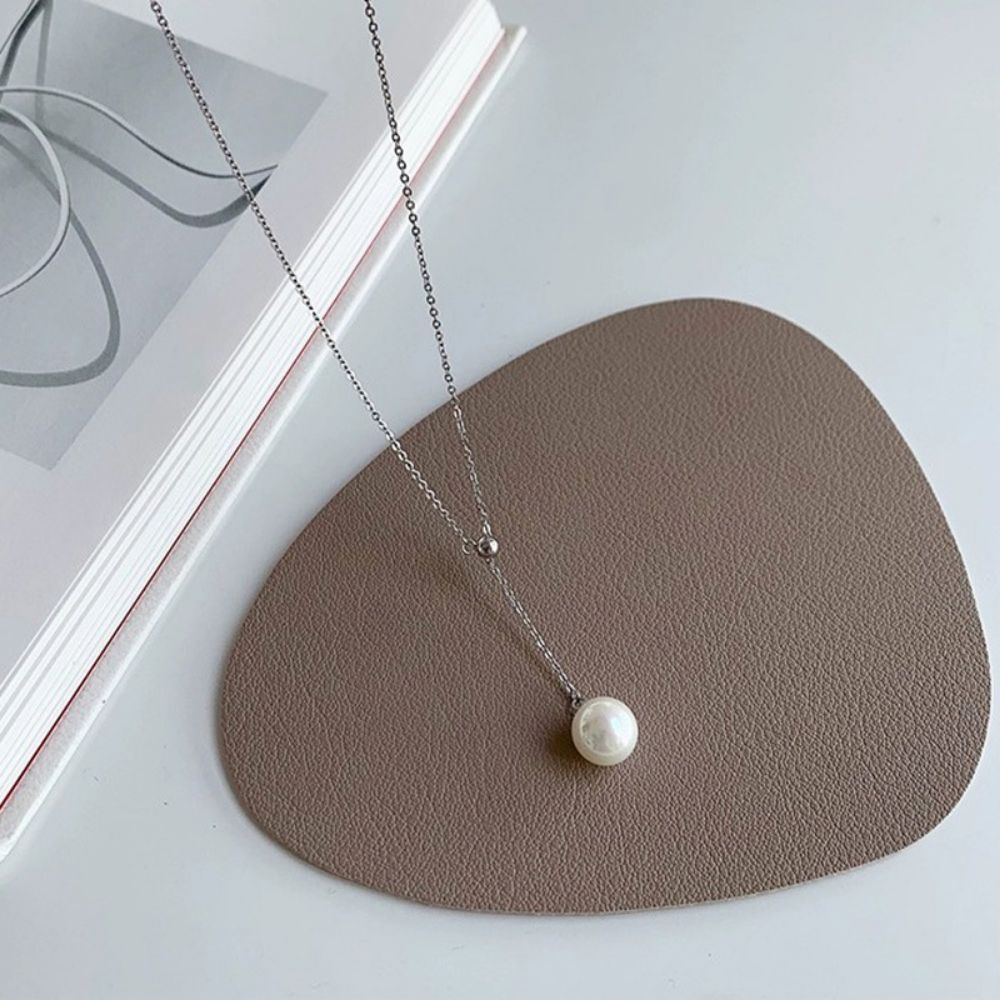 Picture of Tichi S925 Sterling Silver with Swarovski Pearl Necklace