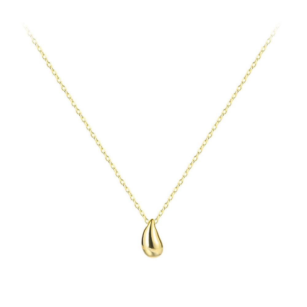 Picture of Titch S925 Silver Teardrop Pendant Necklace
