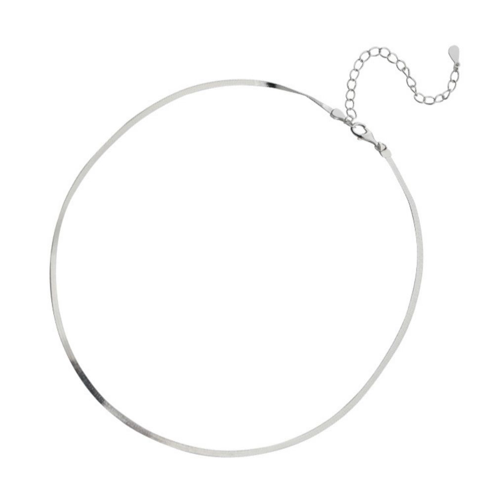 Picture of Titch 925 Silver Collarbone Blade Pendant Necklace