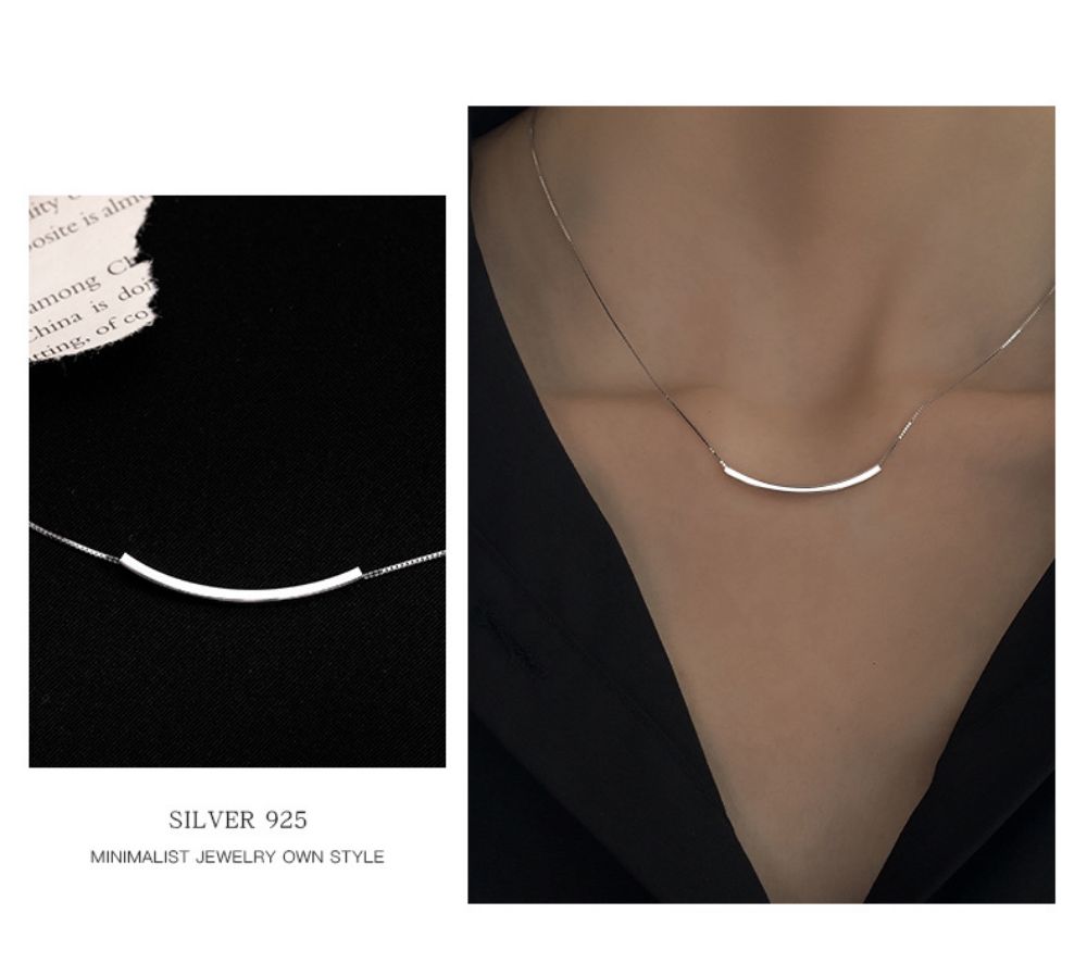 Picture of Titch S925 Silver Smile Face Pendant Necklace