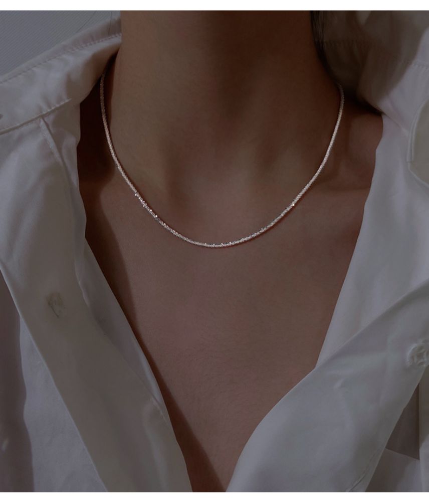 Picture of Titch 925 Silver Starry Sky Necklace