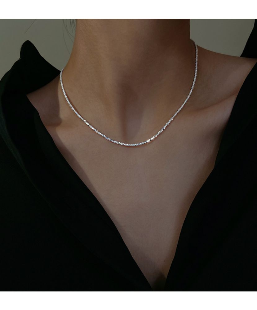 Picture of Titch 925 Silver Starry Sky Necklace