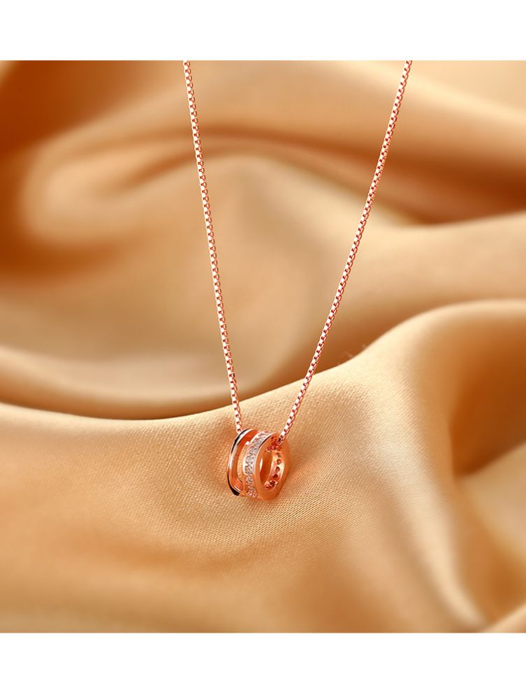 Picture of Titch 925 Silver "Lucky Charm" Fashionable Necklace