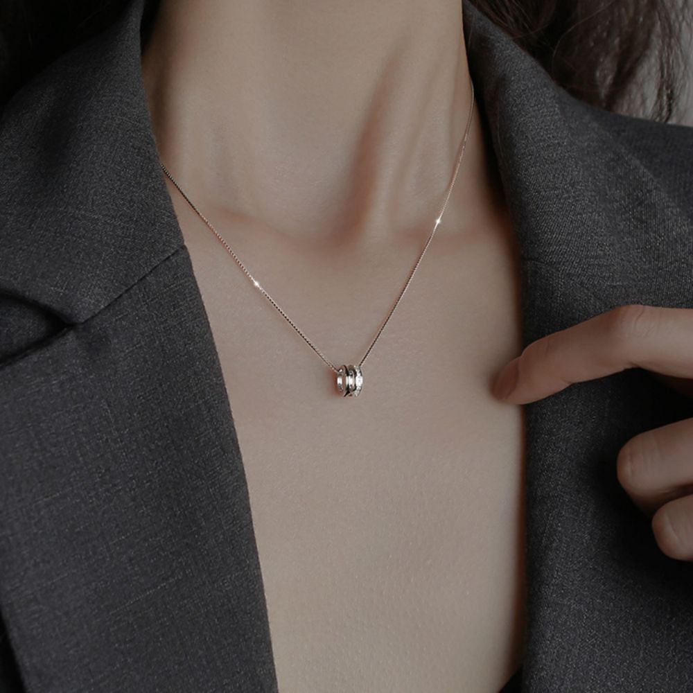Picture of Titch 925 Silver "Lucky Charm" Fashionable Necklace