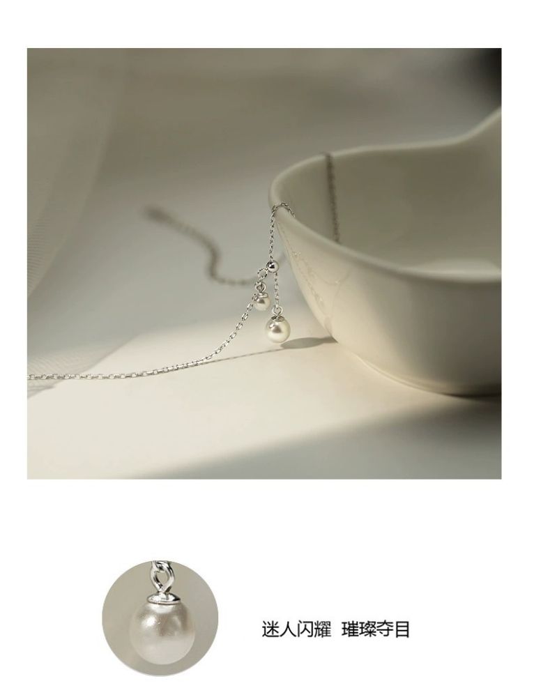 Picture of Titch S925 Silver Pearl Necklace