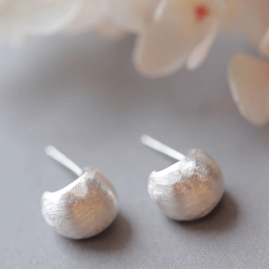 Picture of Tichy S925 Silver Arc Earrings