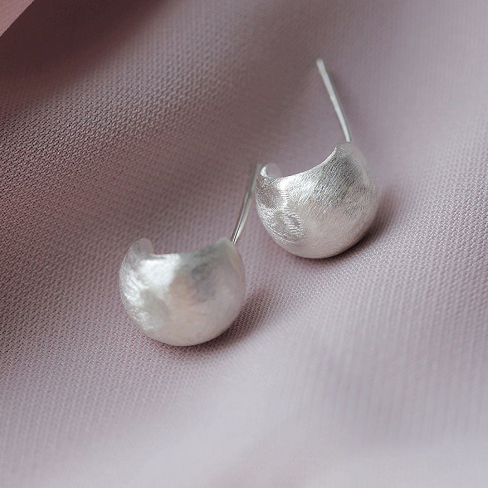 Picture of Tichy S925 Silver Arc Earrings