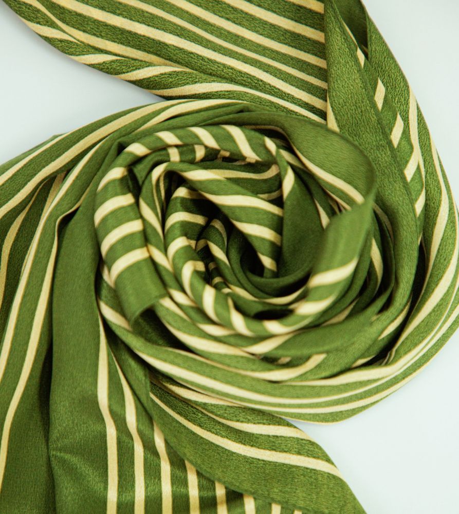 Picture of Silk Printed Long Scarves (Two Patterns)