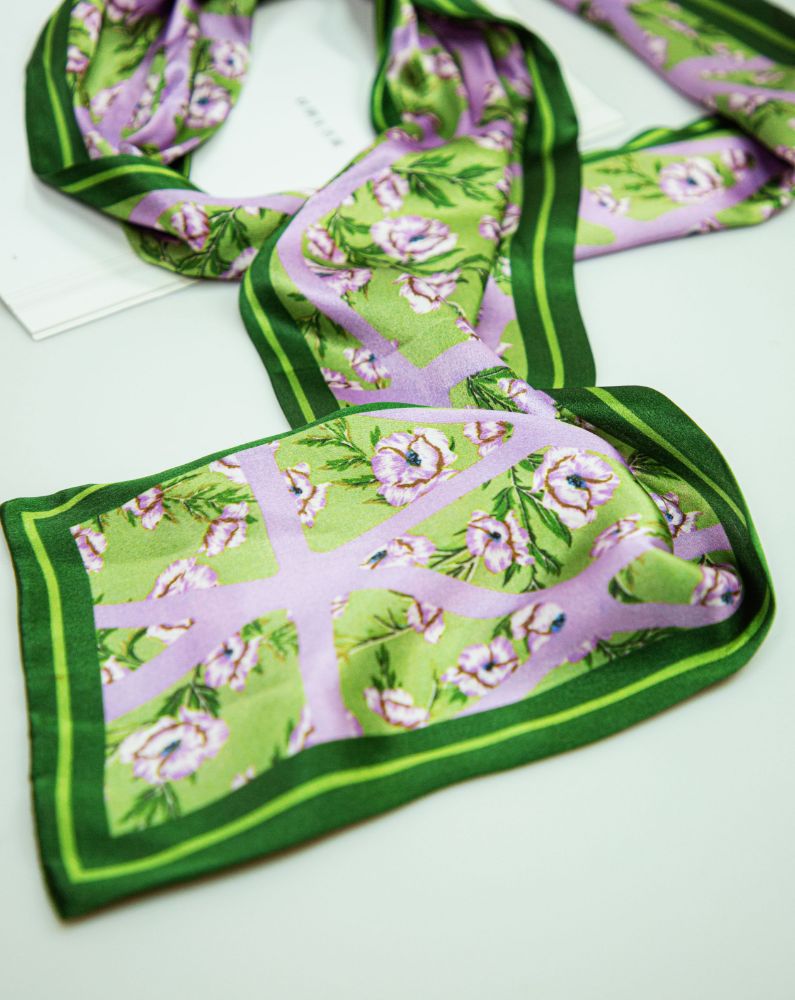 Picture of Silk Satin Long Scarf