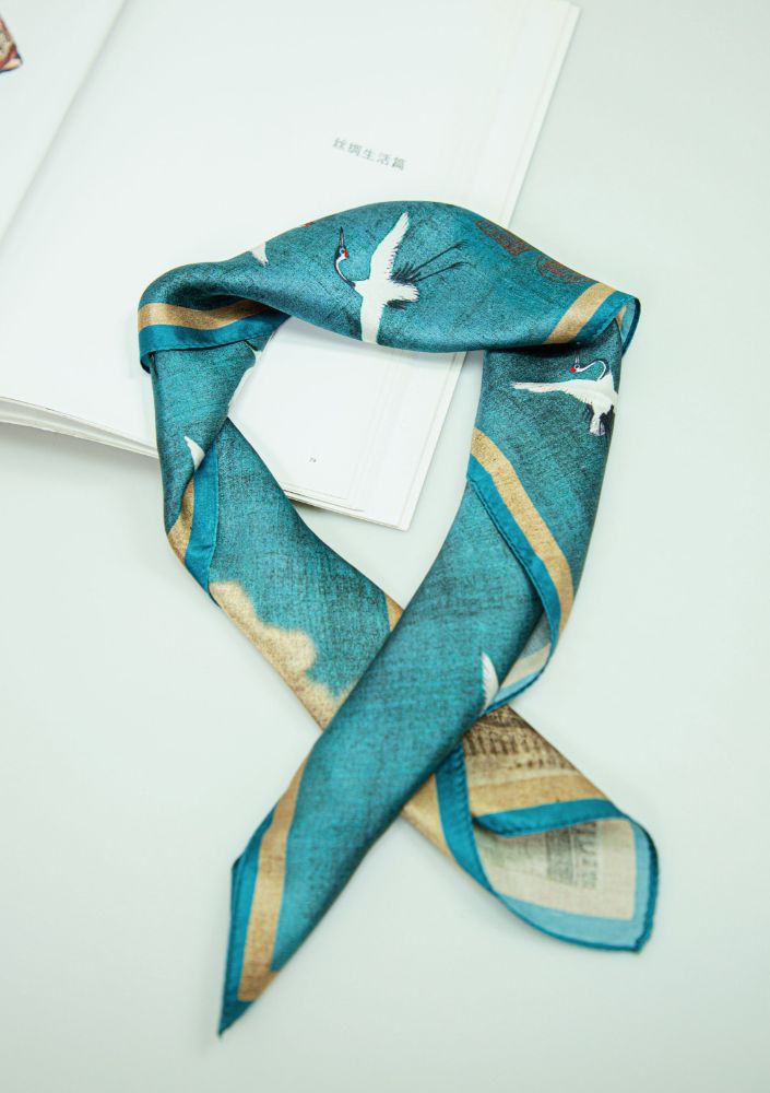 Picture of Silk Small Square Scarf
