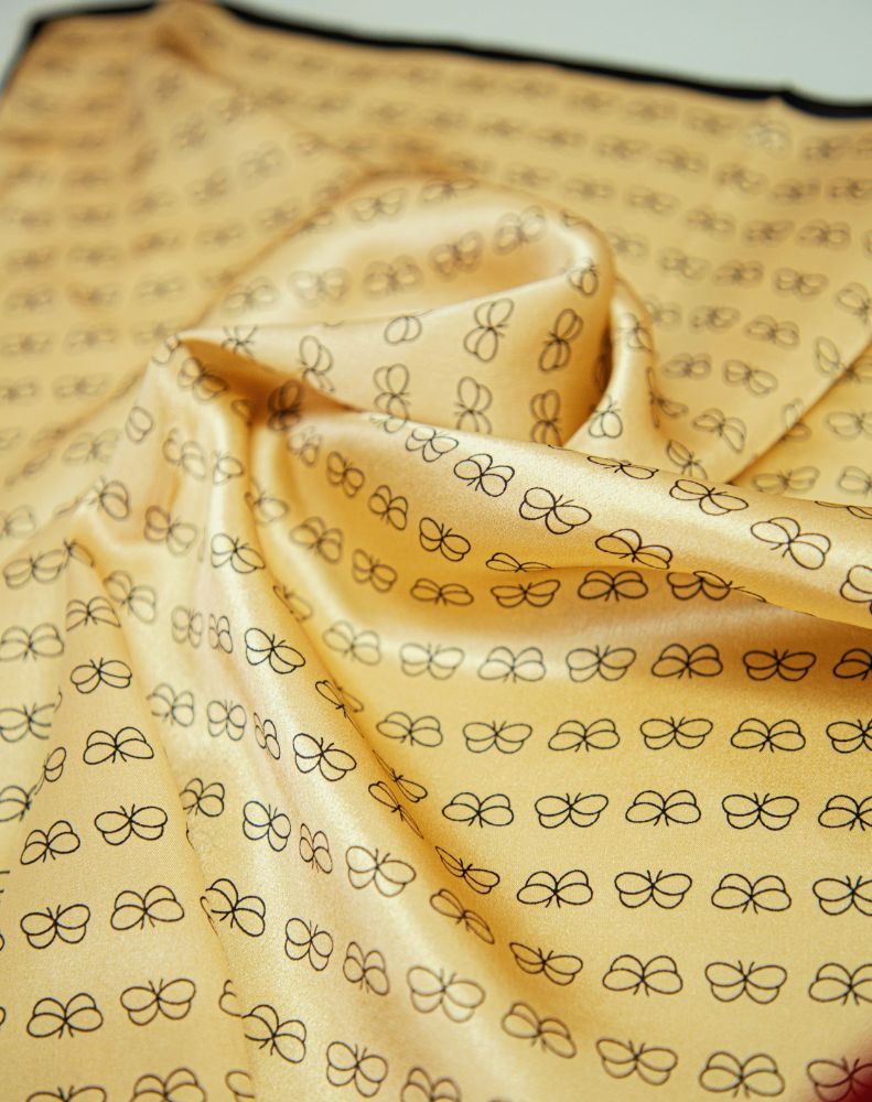 Picture of Silk Small Square Scarf