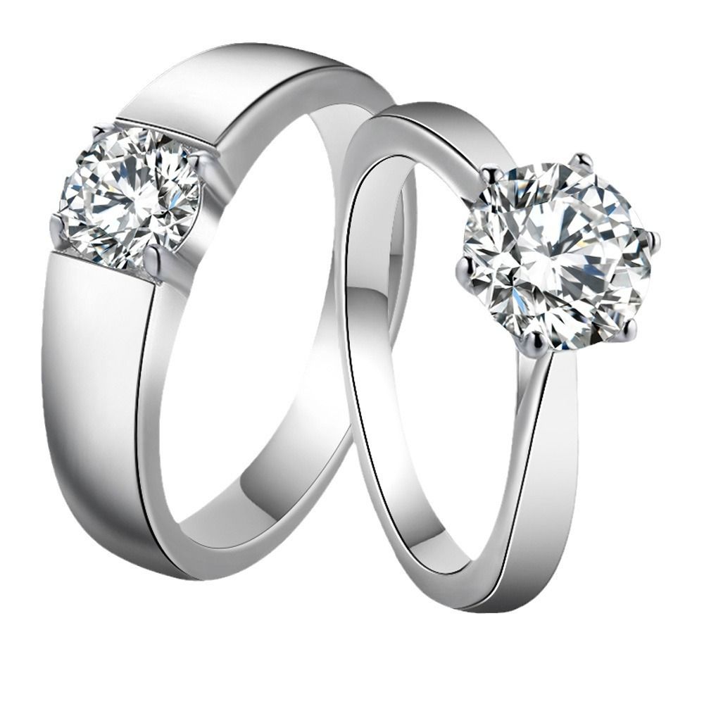 Picture of S925 silver open moissanite ring