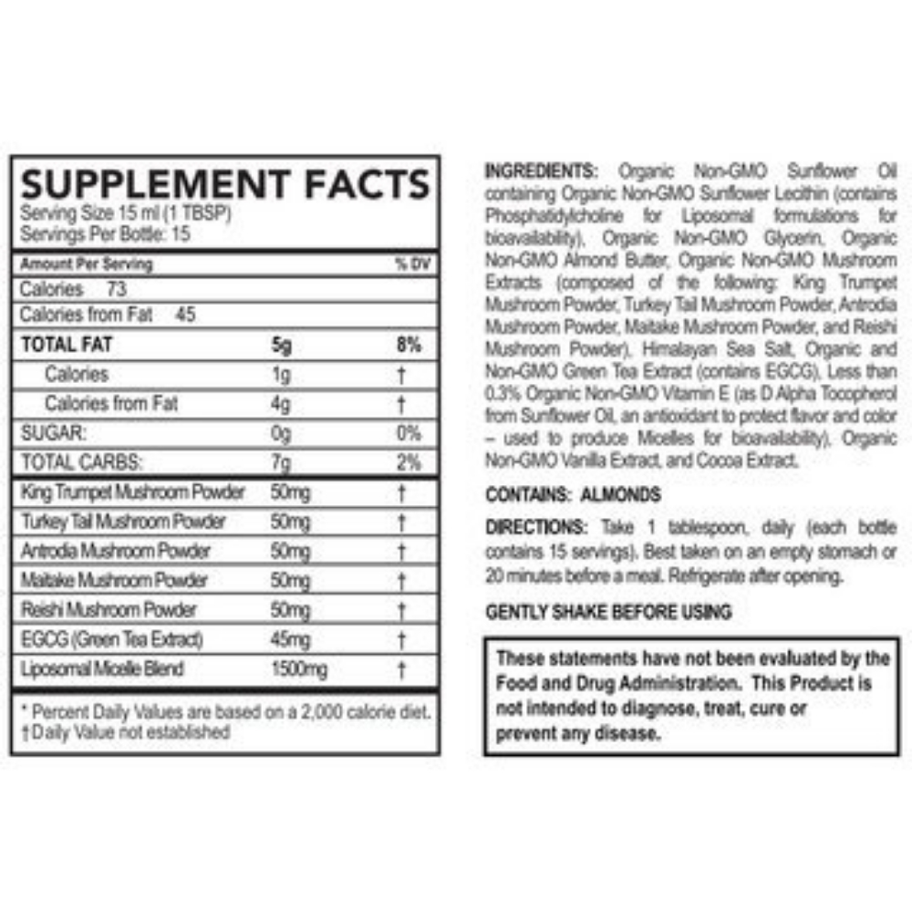 Picture of Liposomal Mushroom Mindboost 8OZ Bottle
